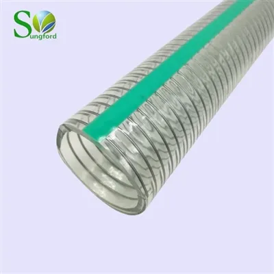 Qu'est-ce qu'un tuyau renforcé de fil d'acier PVC